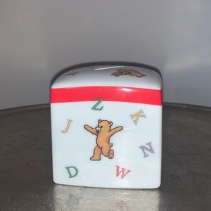 Tiffany & Co. Alphabet Bears 2006 Piggy Bank